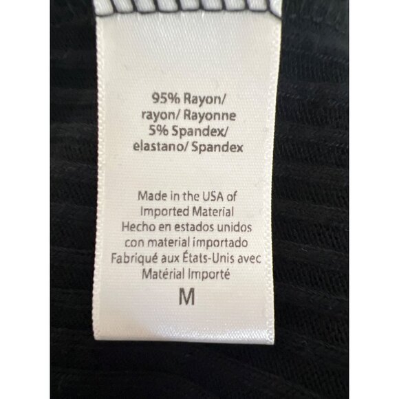 Beyond Yoga Black Ribbed Jetsetter Jumpsuit Sleeveless V-Neck Drawstring Waist - Picture 9 of 10